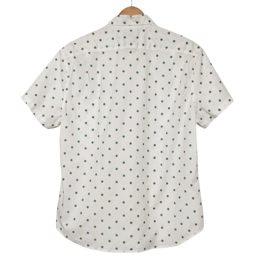 J Crew Flex Washed Printed Button Down Shirt - Picture 5 of 9